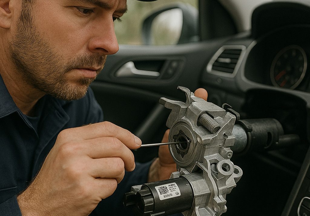 steering column loc repair
